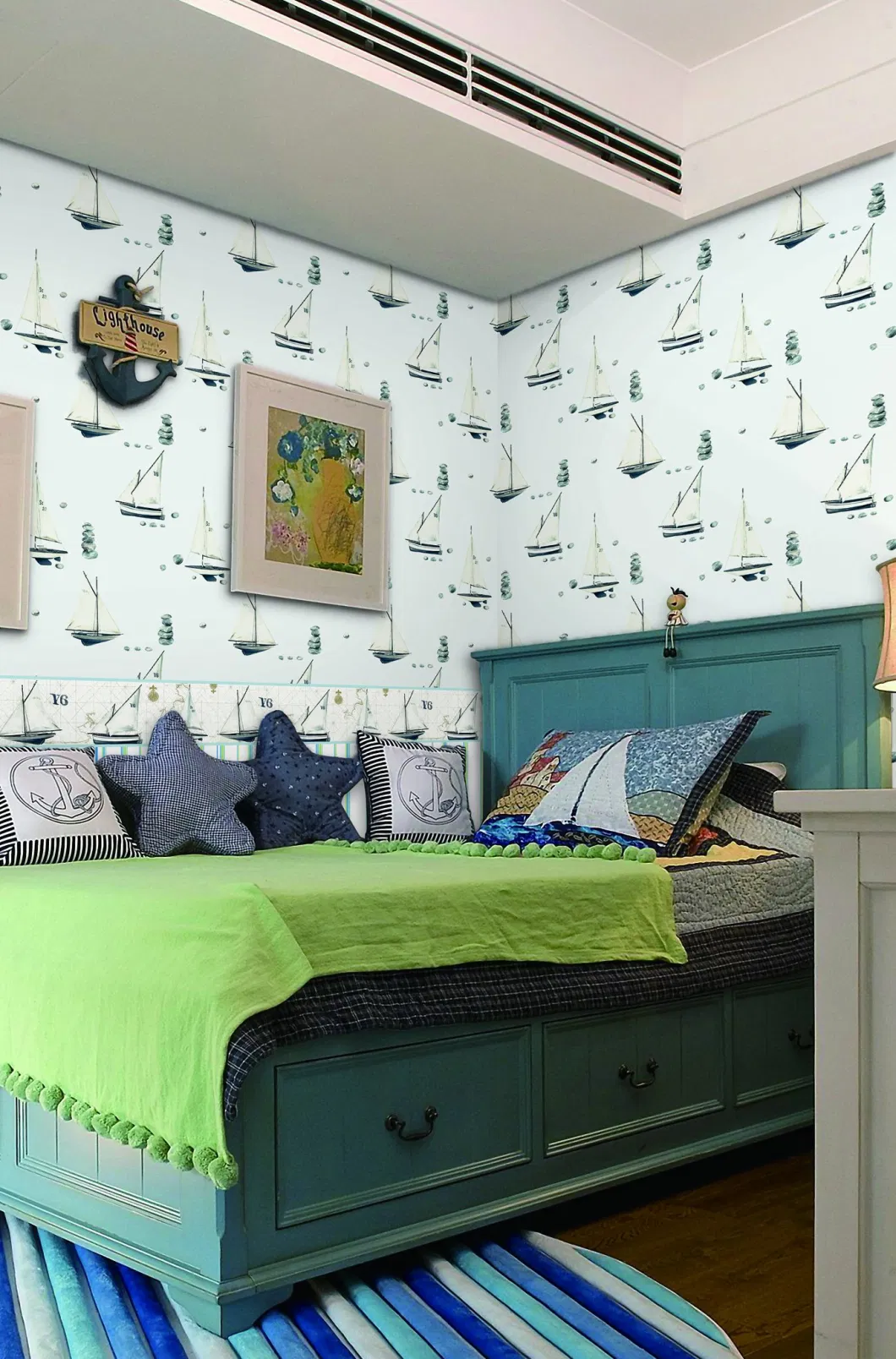 Pure Paper Kids Design Wallpaper for Children Room