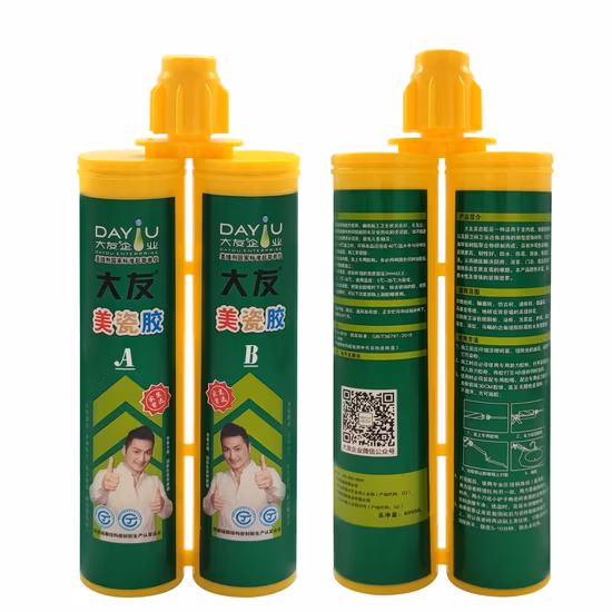 Sellador de baldosas cerámicas de relleno de huecos para el hogar de resina epoxi resistente al agua directo de fábrica Ab