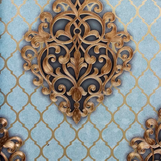 Papel de pared casero del vinilo del PVC del diseño de Italia para la decoración Papel pintado al por mayor