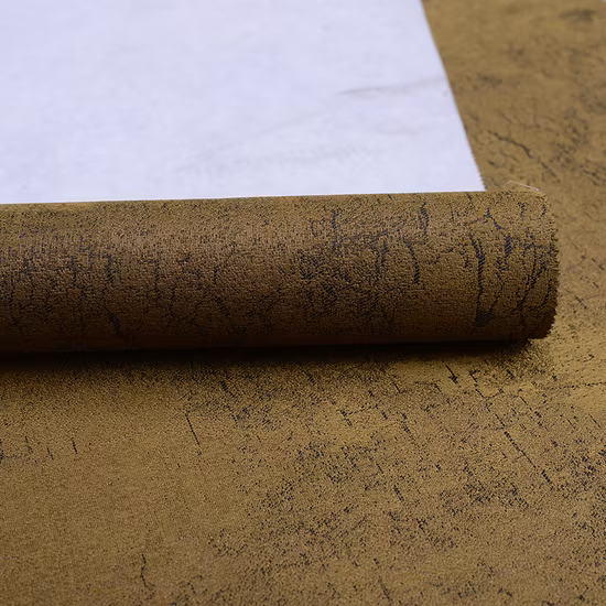 P. Repujado 260GSM con pegamento Papel tapiz de decoración de pared de PVC de tela de tela de pared